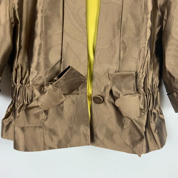 ESCADA Silk Formal Evening Kimono Jacket Sz 34 (4) - Picture 15 of 16